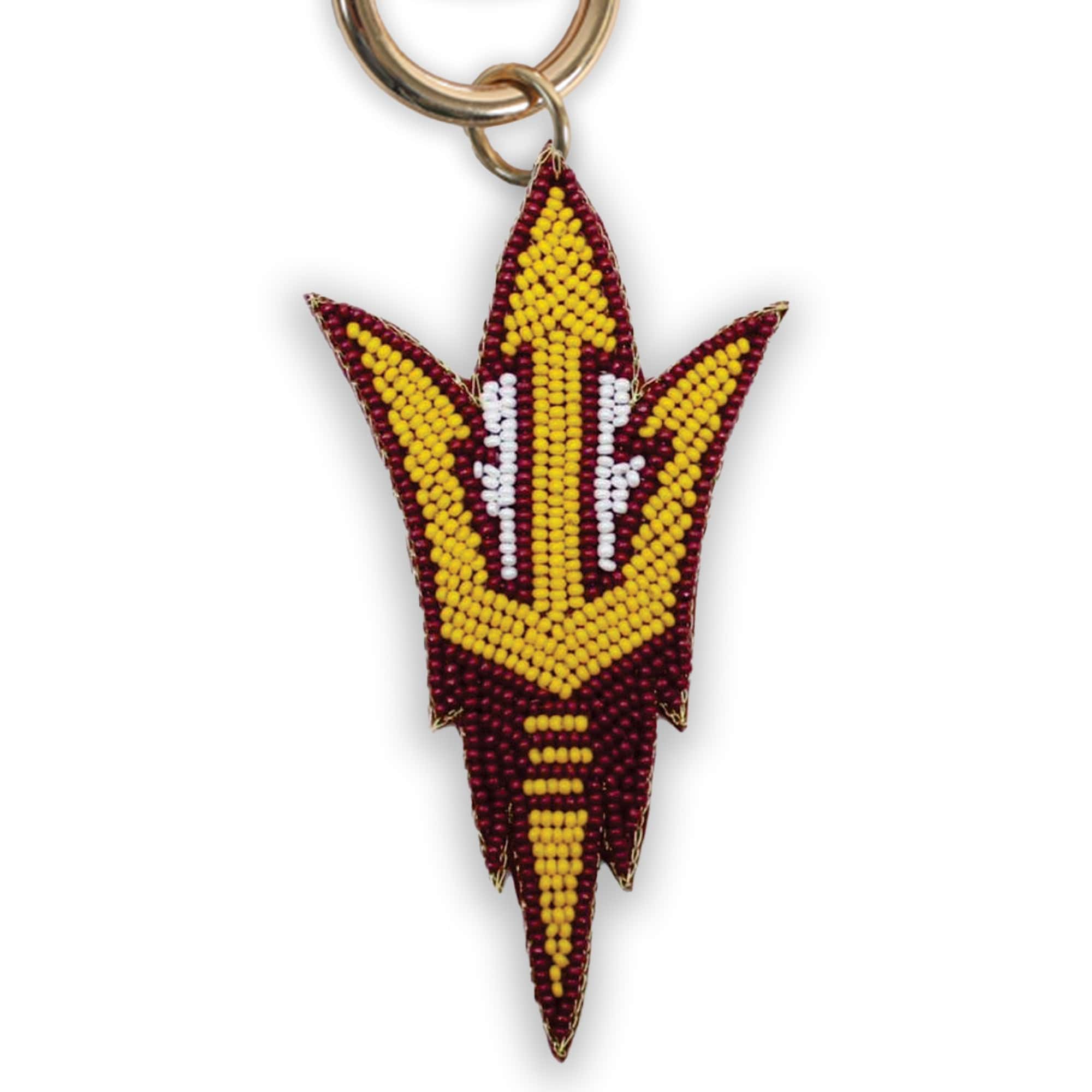 Beaded Purse Charm – Arizona State Sun Devils