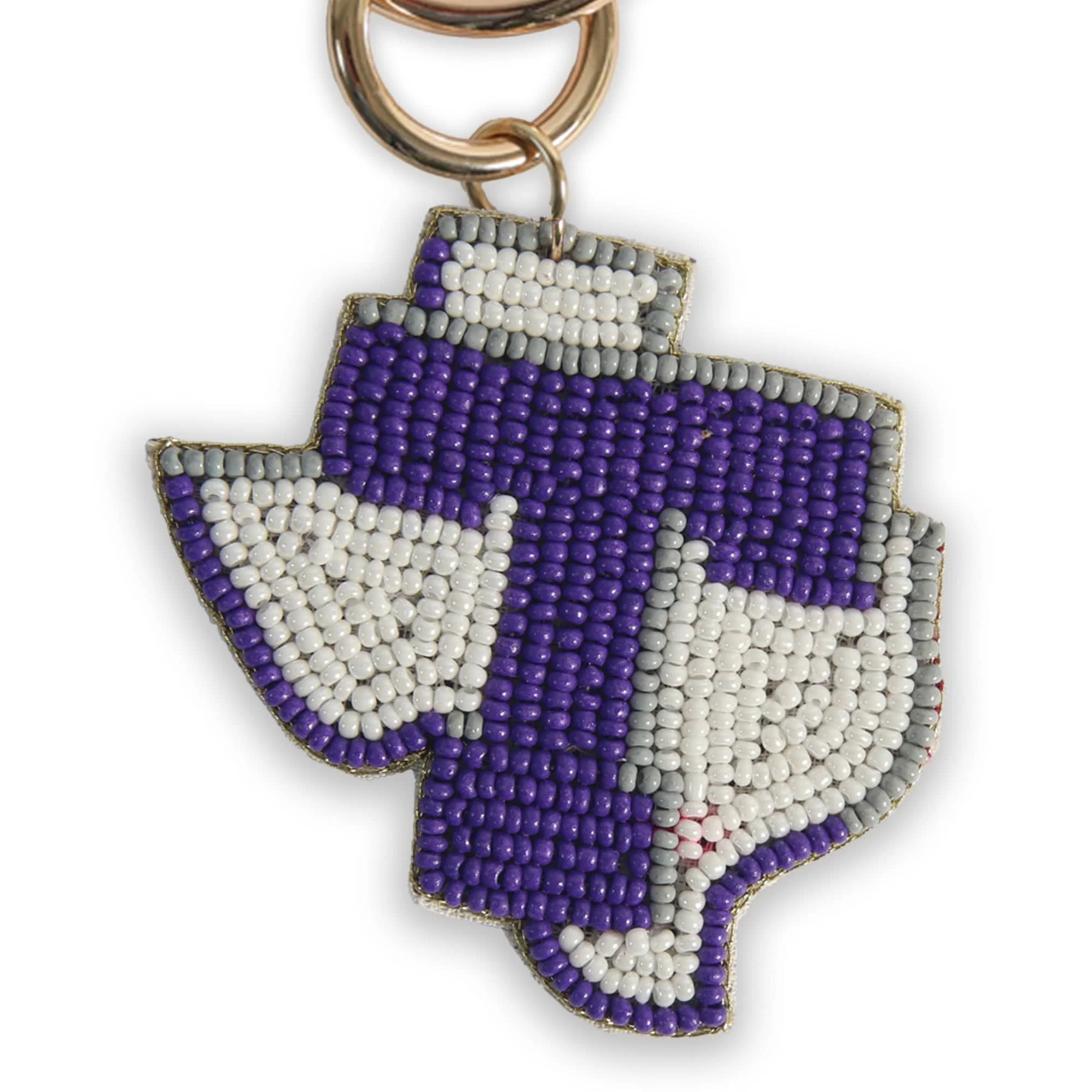 Beaded Purse Charm – Tarleton State Texans