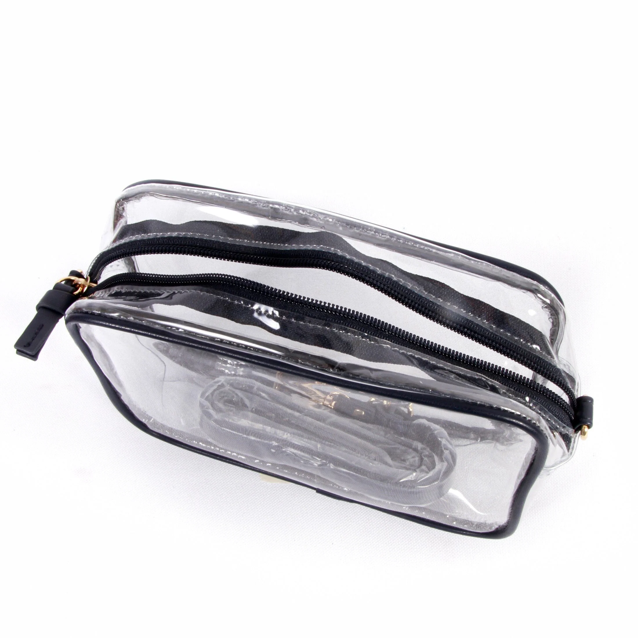 Bridget Clear Purse with Patterned Shoulder Straps - Cincinnati Bearcats - Image 3