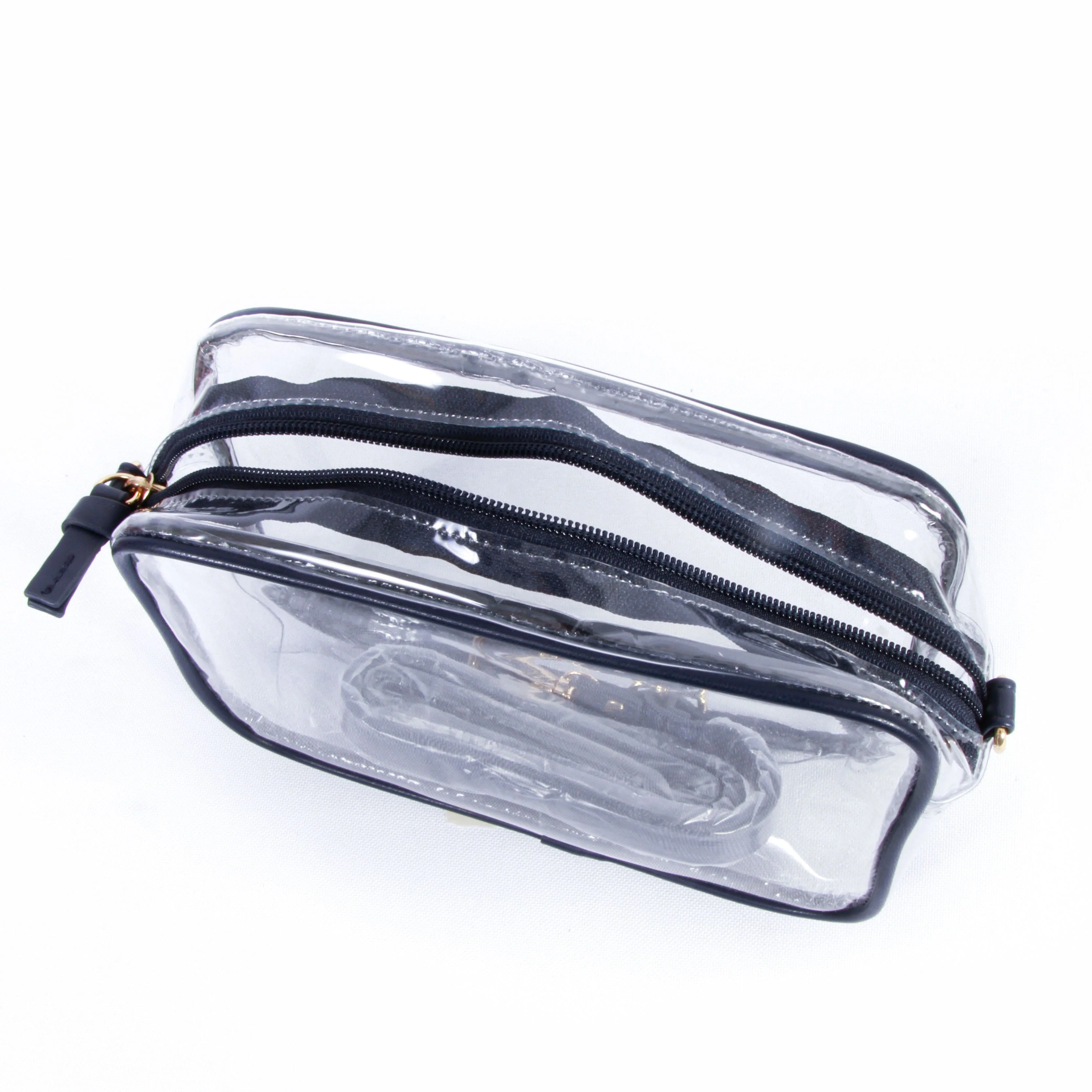 Bridget Clear Purse with Patterned Shoulder Straps - Auburn Tigers - Image 4