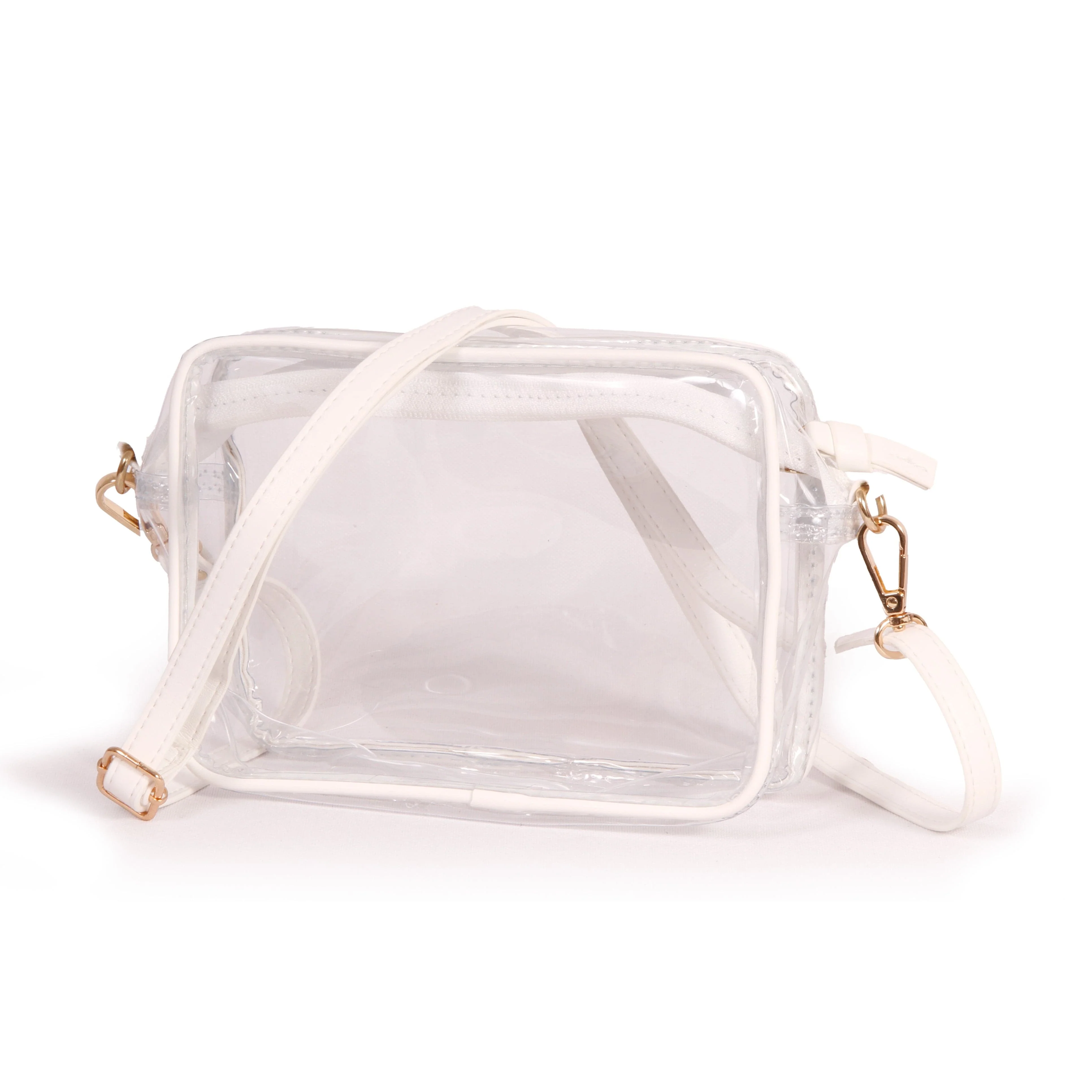 Bridget Clear Purse with Patterned Shoulder Straps - Tennessee - Image 2