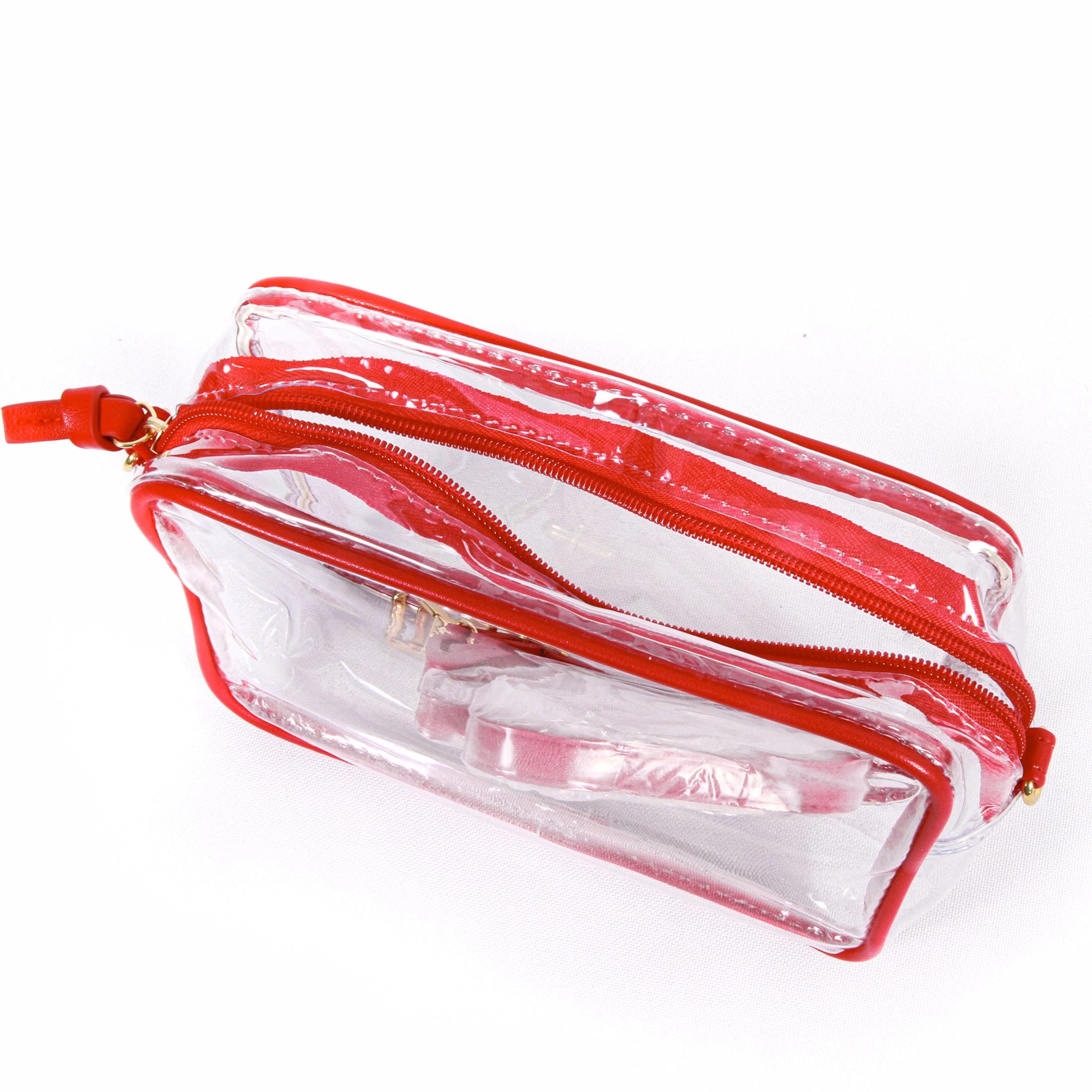 Bridget Clear Purse with Patterned Shoulder Straps - Western Kentucky - Image 3