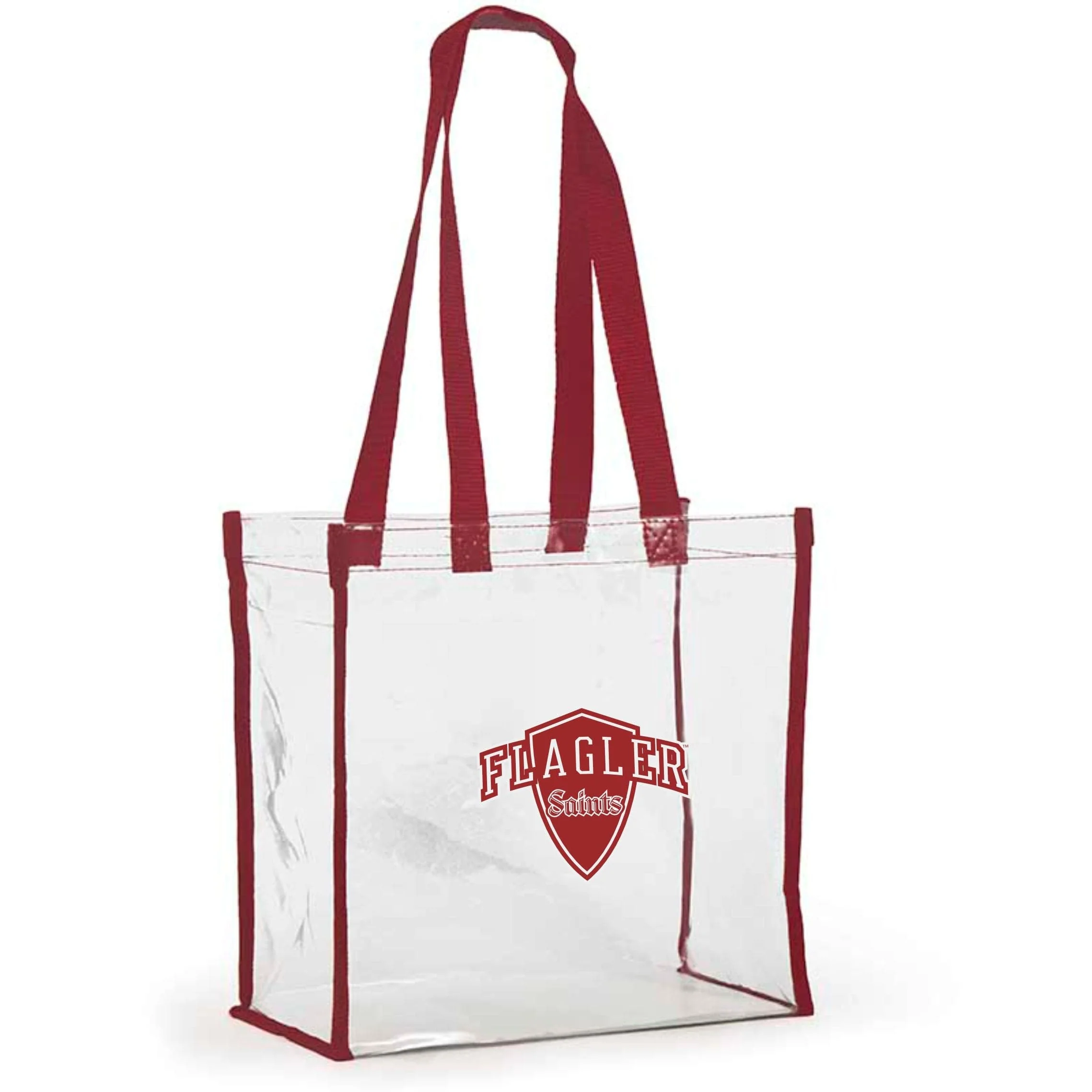 Clear Stadium Tote- Flagler College